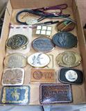 Belt buckles and bolos