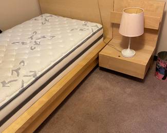 Malm IKEA Headboard with attached side table