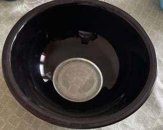 Vintage Black Pyrex Bowl