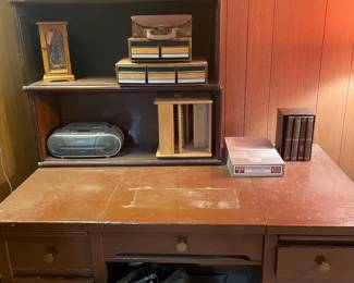Solid Vintage Wooden Desk! 