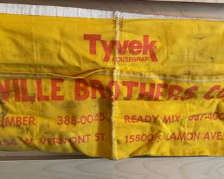 Blue Island Wille Brothers Co. History Apron