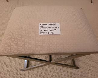 Item# C-46  Two for $250.00  Ethan Allen Seat