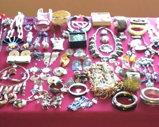 Jewelry: vintage, tribal, artist made, sterling silver, semiprecious etc