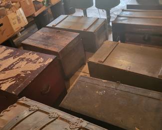 antique trunks