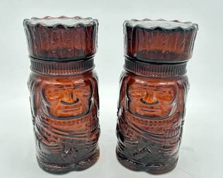Amber glass Native American