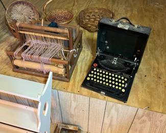Antique  Remington typewriter.