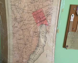 More early maps of Canandaigua Lake and surrounding area.
