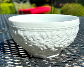 SOLD; 72 pieces of Bernardaud "Louvre" Limoges every day china; pictured is the rice bowl; sells new for $4400.