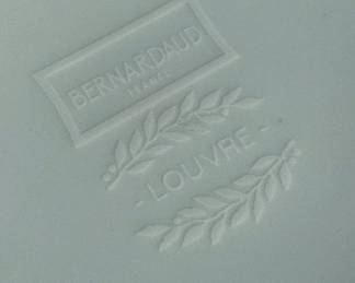 $2640; 72 pieces of Bernardaud "Louvre" Limoges every day china; pictured is the stamp on the bottom of each piece; sells new for $4400.