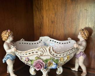 Antique Von Schierholz Kandmalerei German porcelain