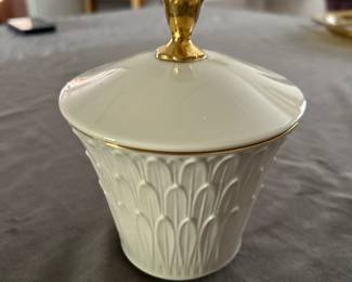 Lenox Made in USA. Hand decorated with 24k gold