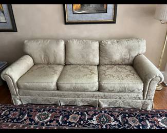 Nice clean sofa up for presale
$200 
Contact Eva 704-605-6368 