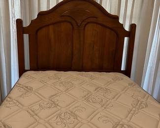 This beautiful vintage full-size bed is up for presale $250
Contact Eva 704-605-6368 