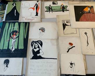 Collection of drawings, ca 1930