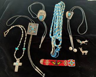 Vintage Native American jewelry