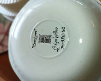 Hand Painted CalyxWare "Carolynn"