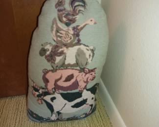 Door stop from the barnyard