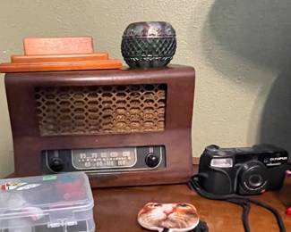 Old Radio,  Olympus Camera