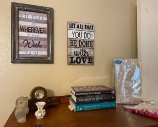 Signs, Books, Knick Knacks