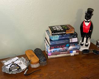 Books,  Old Crow Decanter 
