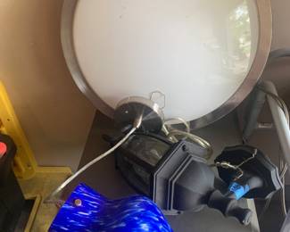 Blown Glass Pendent Light, Porch Lights