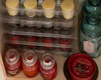 lots of Yankee Votives