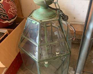 Brass Light Chandelier 