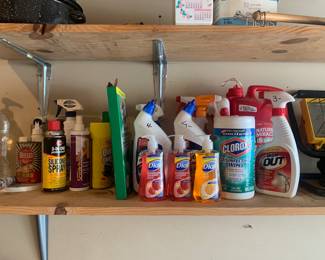 Cleaning supplies 