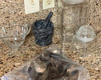 Variety of silverplate  Silverware