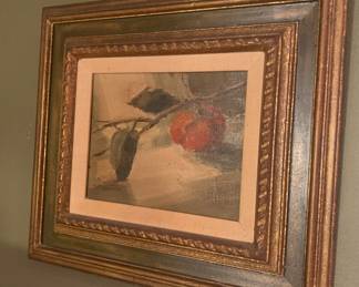 Still Life Oil Painting  Signed
