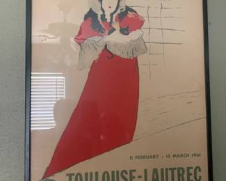 Toulouse Lautrec The Tate Gallery Poster