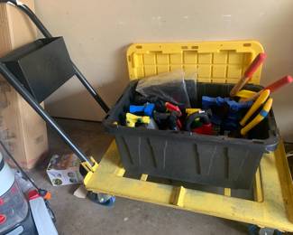 dolly carts, yard Chemicals 