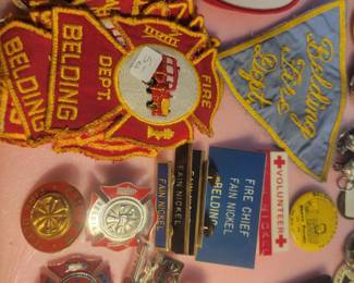 Belding badges and patches