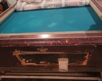 Coin operated  Pool Table 
