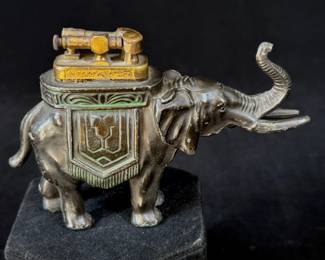 Art Deco Elephant Lighter - possibly Ronson