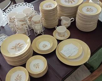 Another large set of fine china,  also available in even number subsets