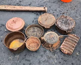 More cast iron cookware 