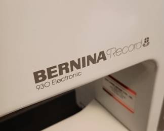 Bernina sewing machine 
Model 930