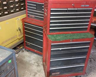 Craftsman tool chests , two available 
Garage