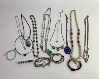 Assorted Fashion Necklaces and Bracelets