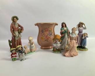 Homco Porcelain Figurines & More