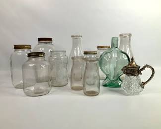 Vintage Bottles & Mason Jars