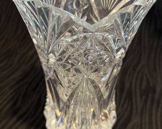 Durand style lead glass crystal vase