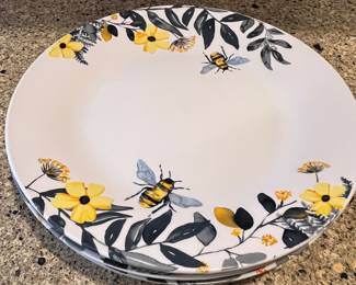 Royal Norfolk bee plates