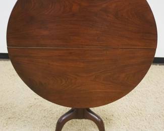 1193	ANTIQUE MAHOGANY TILT TOP TABLE, APPROXIMATELY 86 IN X 29 IN HIGH
