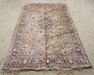 1147	ANITUQE PERSIAN SILK RUG, APPROXIMATELY 7 FT 10 I X 5 FT
