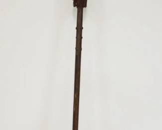 1167	HALBERD ON WOOD HANDLE, APPROXIMATELY 86 IN LONG
