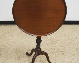 1192	ANTIQUE MAHOGANY TILT TOP TABLE, APPROXIMATELY 22 IN X 27 IN HIGH
