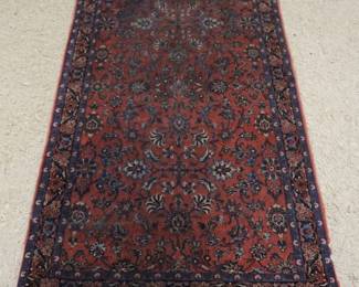 1148	ANTIQUE PERSIAN THROW RUG, APPROXIMATELY 5 FT 4 IN X 3 FT
