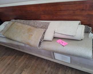 Lot 51: Partial rolls of used carpet